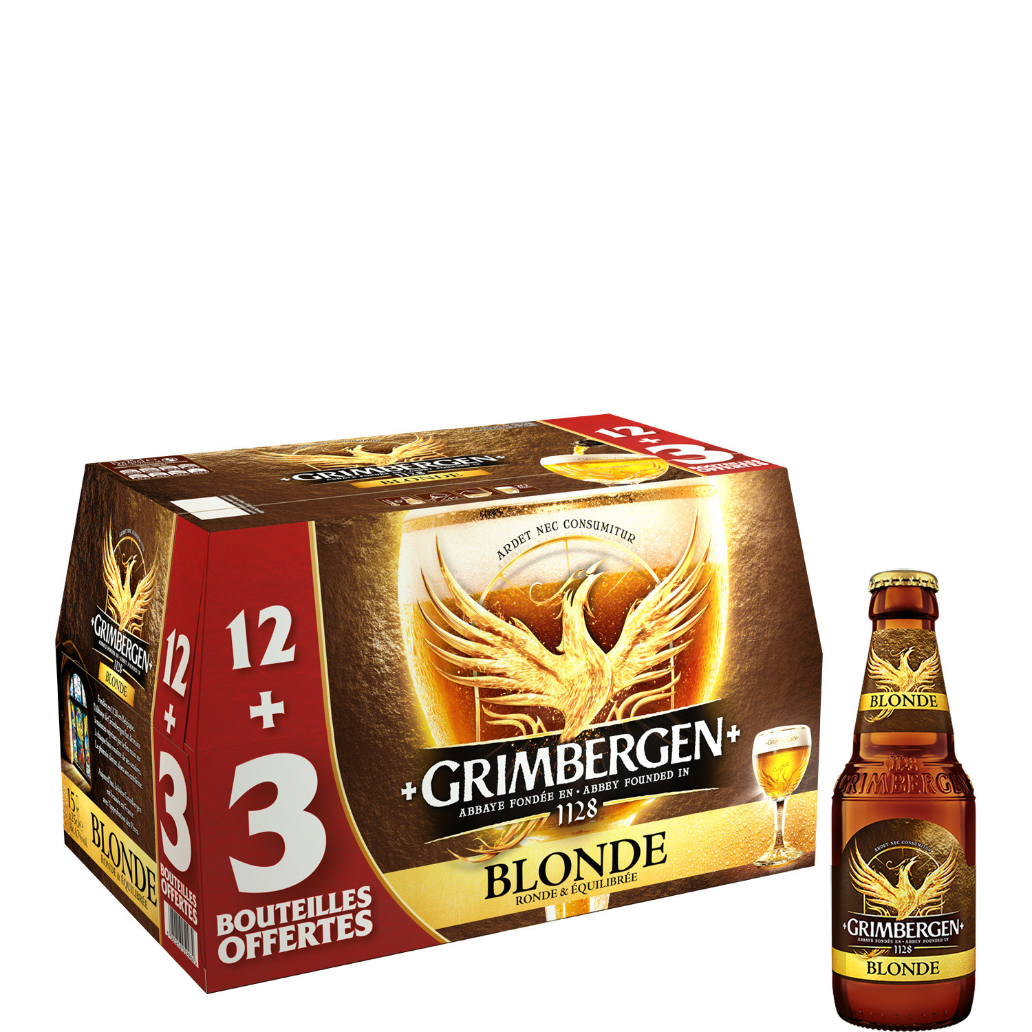 Bière blonde ronde et équilibrée GRIMBERGEN