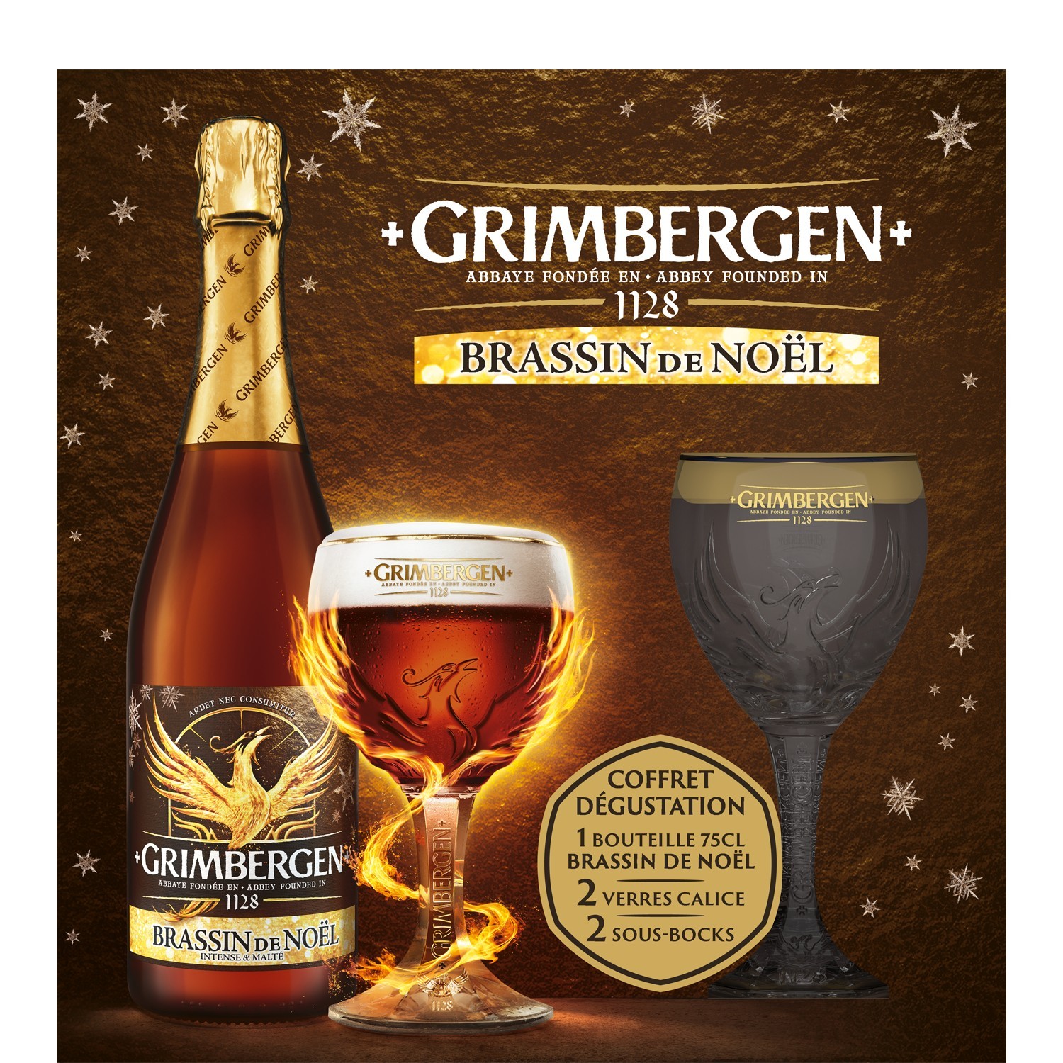 Coffret Bière d'abbaye de dégustation 