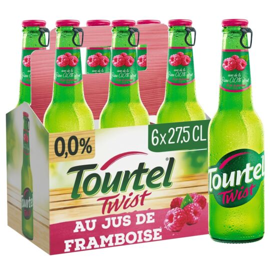 Bière au jus de Framboise Sans Alcool Tourtel TWIST 3080216055367 Bière au jus de Framboise Sans Alcool Tourtel TWIST 3080216055367