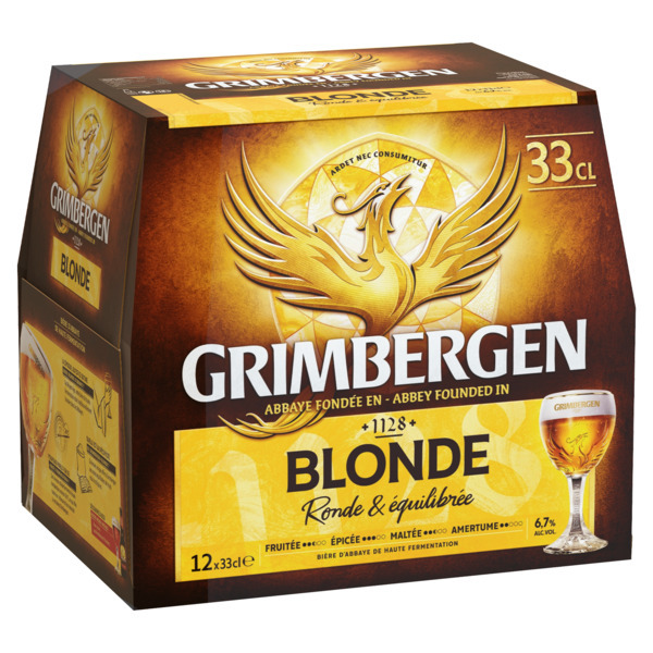 Bière blonde d'Abbaye