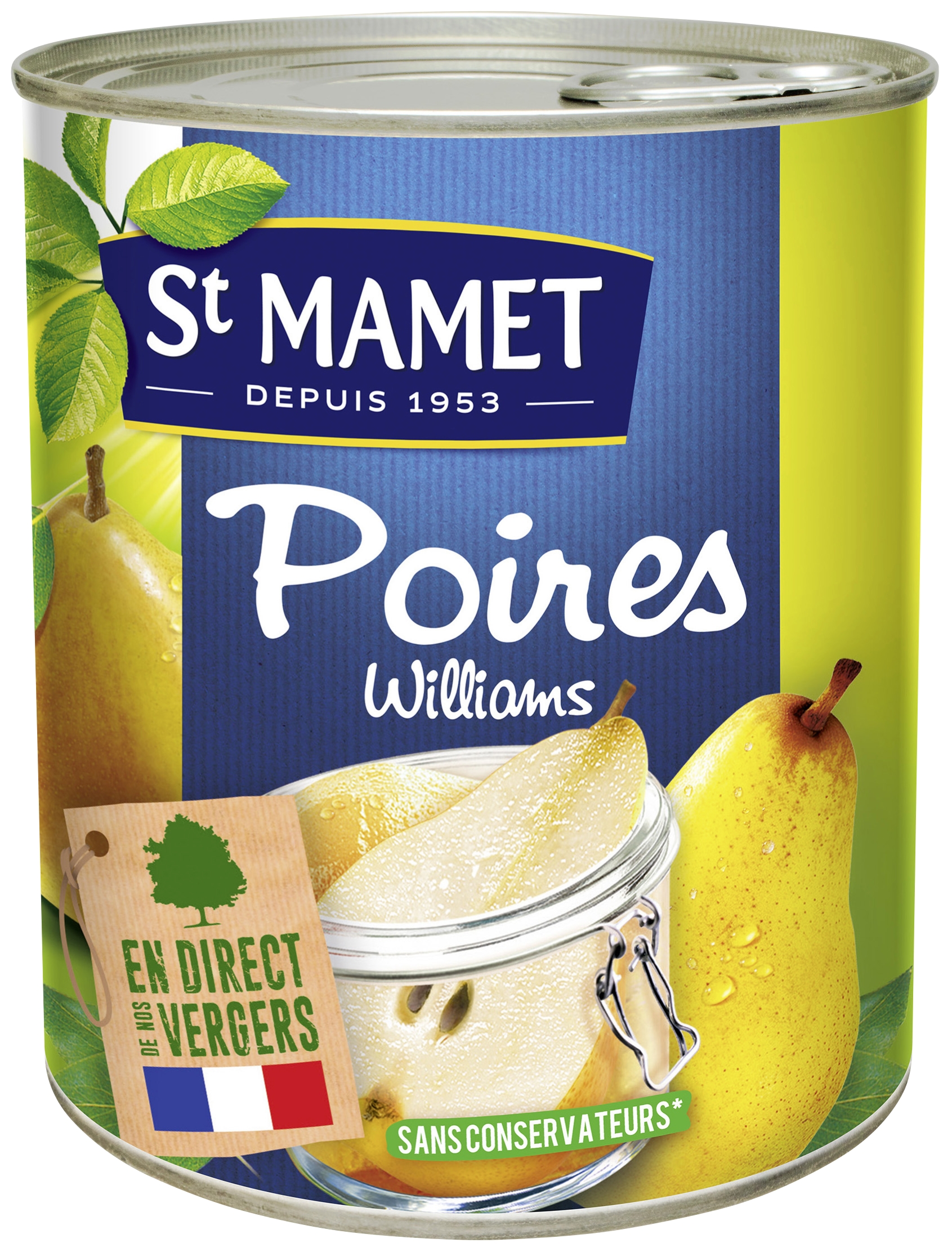 Demi-poires au sirop 3080920100261 (3080920100261)