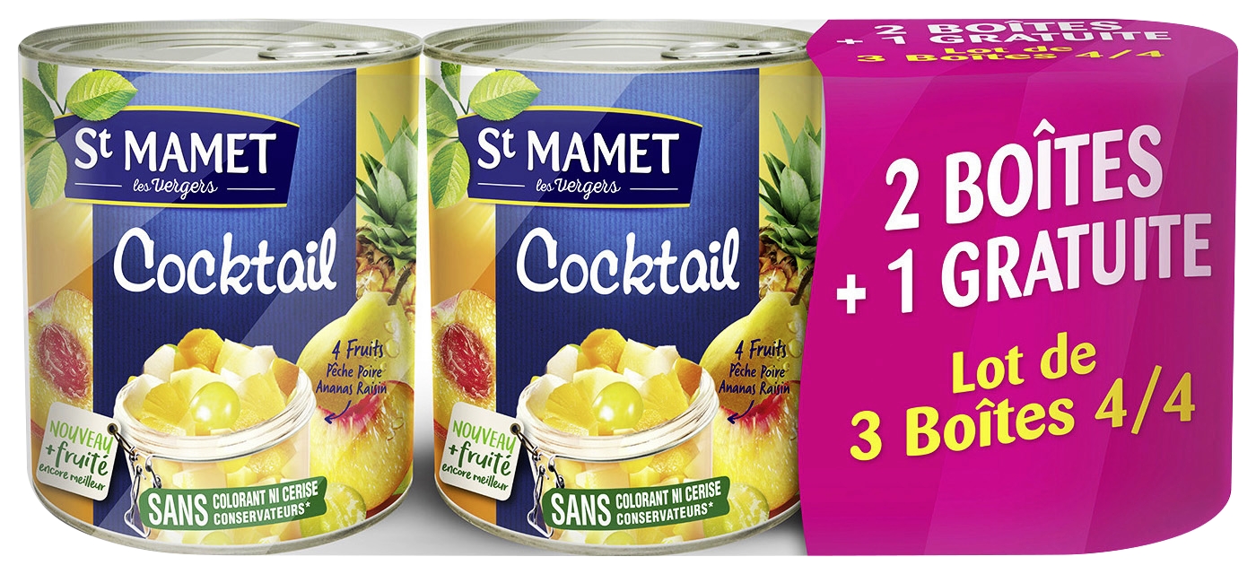 Cocktail de fruits St Mamet