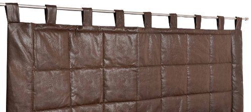 Linder 0523 /56/807/160 weston tête de lit à pattes ouatinée polyester/coton chocolat 70 x 160 cm code EAN 3083293091891 