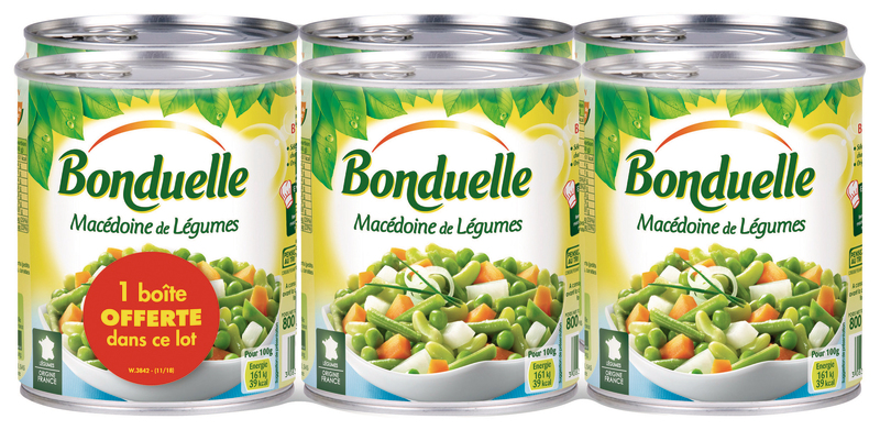 MACÉDOINE DE LÉGUMES Bonduelle