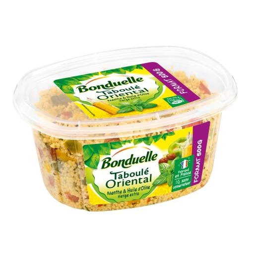  Taboulé Oriental Menthe & Huile d'Olive Extra Vierge BONDUELLE code EAN 3083680484473 