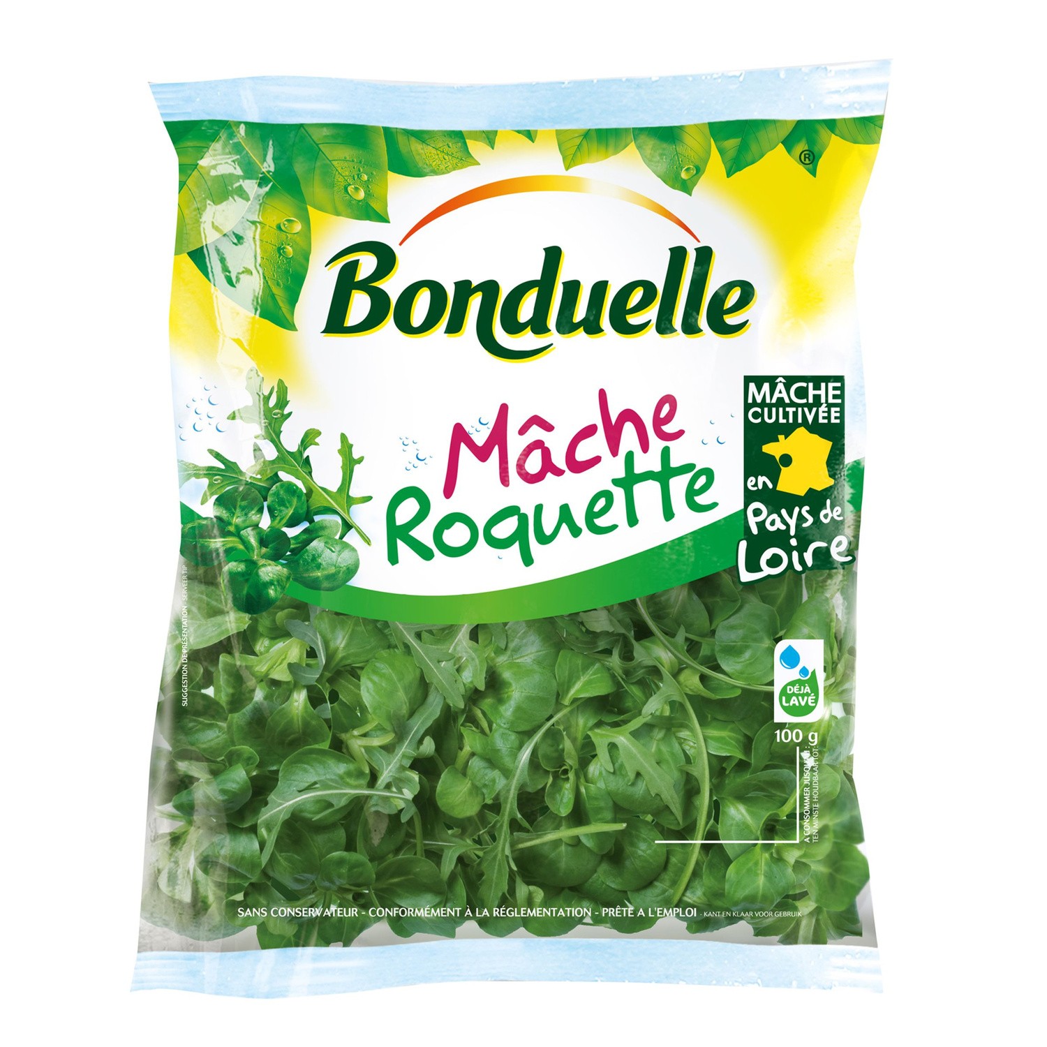 Salade mâche roquette BONDUELLE