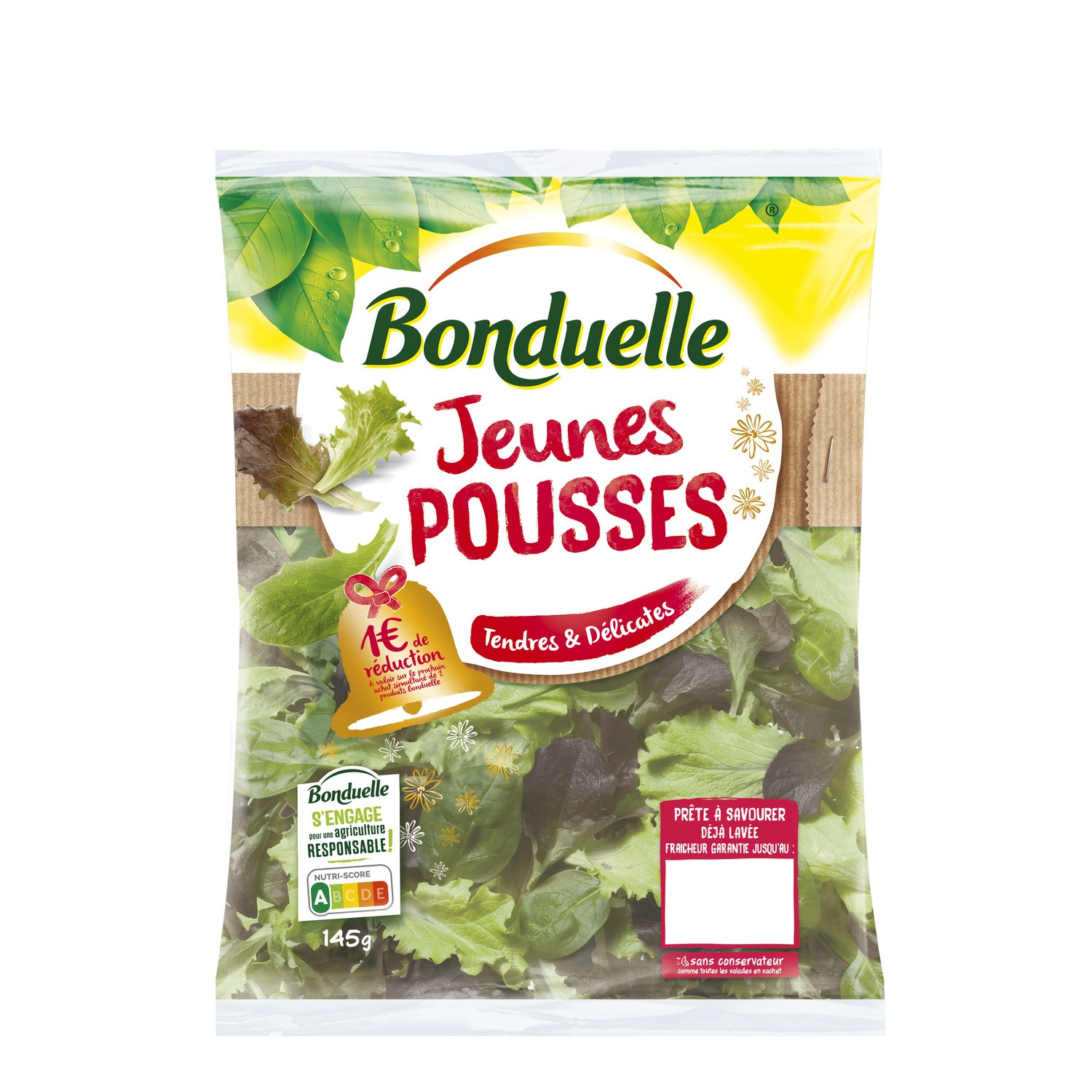 Salade jeunes pousses BONDUELLE 3083680994613 BONDUELLE Salade jeunes pousses BONDUELLE 3083680994613 BONDUELLE