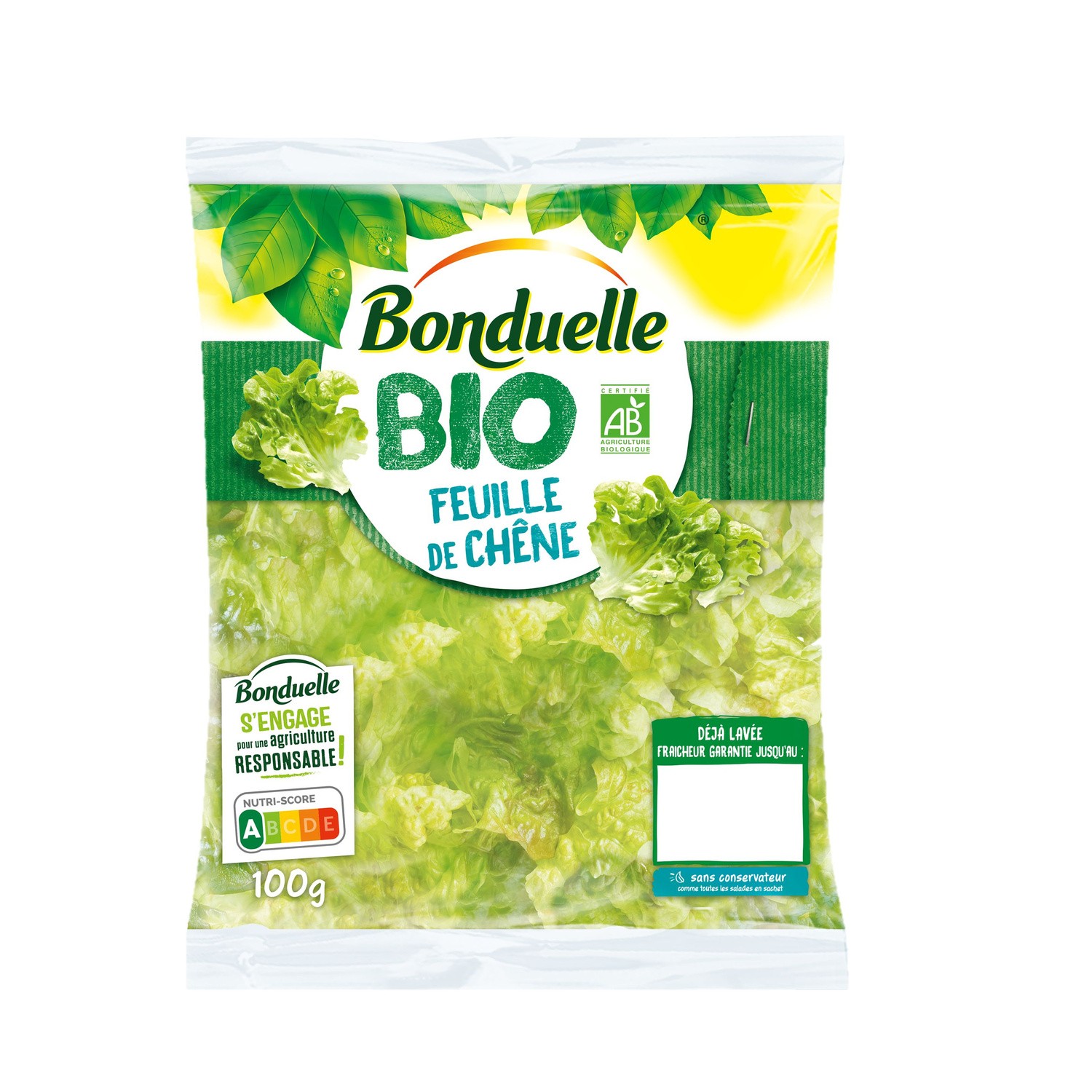 Salade feuille de chêne Bio BONDUELLE
