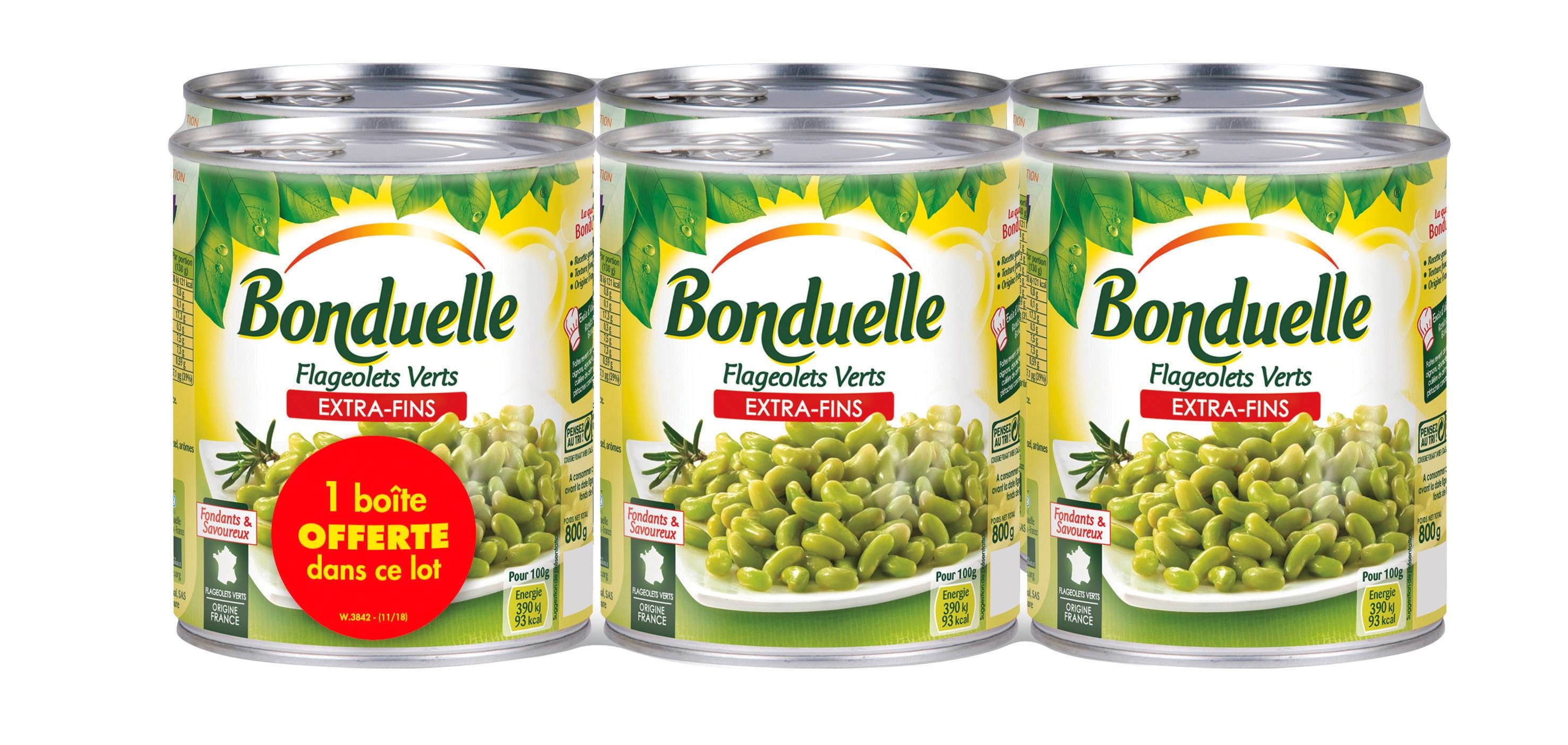 Flageolets Verts Extra-Fins BONDUELLE 3083681034394 (3083681034394)