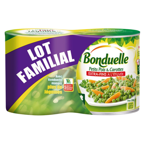 Petits pois & carottes extra-fins