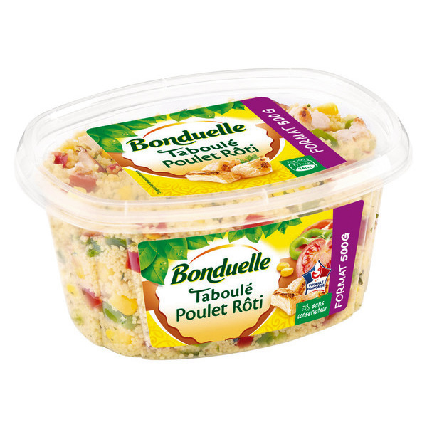 Taboulé au poulet rôti