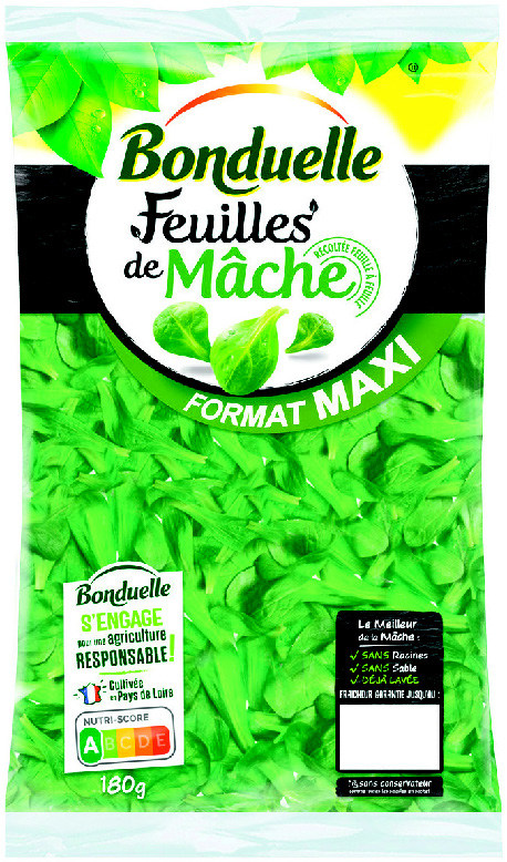 FEUILLES DE MÂCHE FORMAT MAXI “BONDUELLE”  3083681069907 (3083681069907)