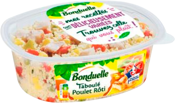  Taboulé Poulet Rôti Bonduelle code EAN 3083681070491 