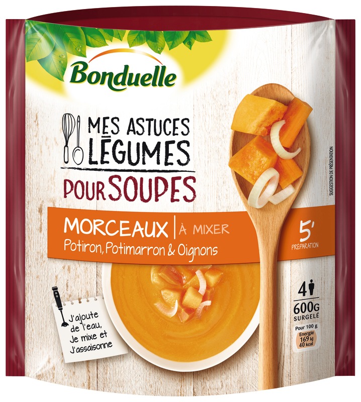 ASTUCE SOUPE POTIRON BONDUELLE