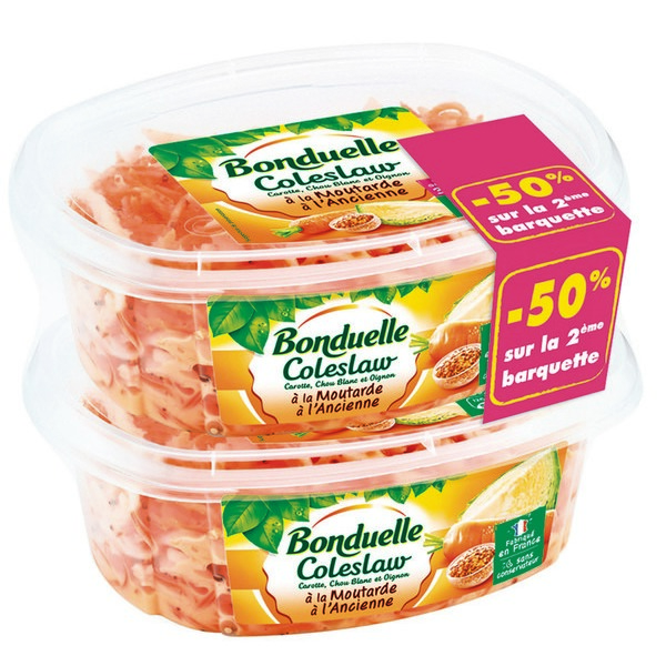 COLESLAW MOUTARDE BONDUELLE