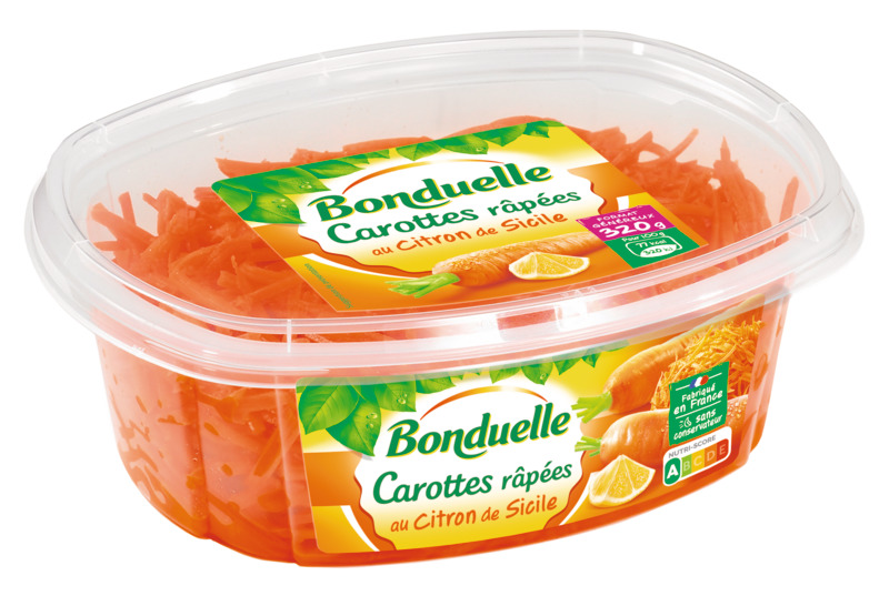 CAROTTES RÂPÉES bonduelle