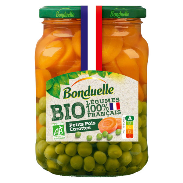 PETITS POIS CAROTTES BIO 
