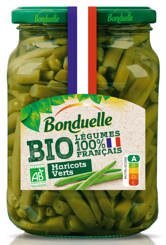 HARICOT VERT BIO 100% FRANÇAIS Bonduelle