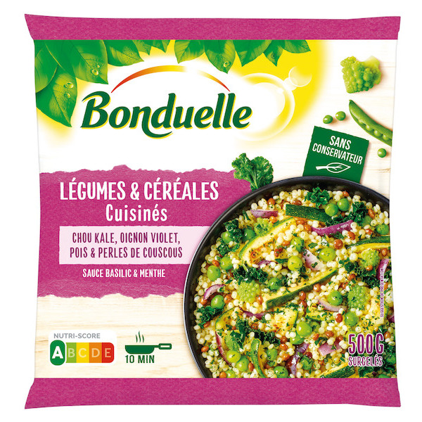 POÊLÉE LÉGUMES & CÉRÉALES CUISINÉS SURGELÉE BON...