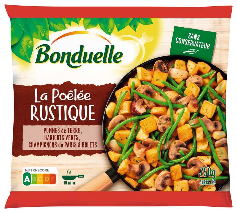 LA POÊLÉE RUSTIQUE SURGELÉE Bonduelle