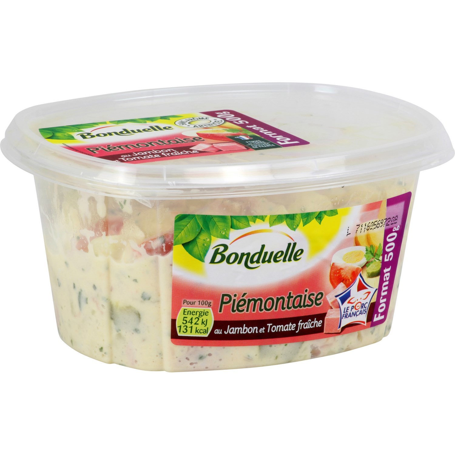 Salade piémontaise au jambon BONDUELLE