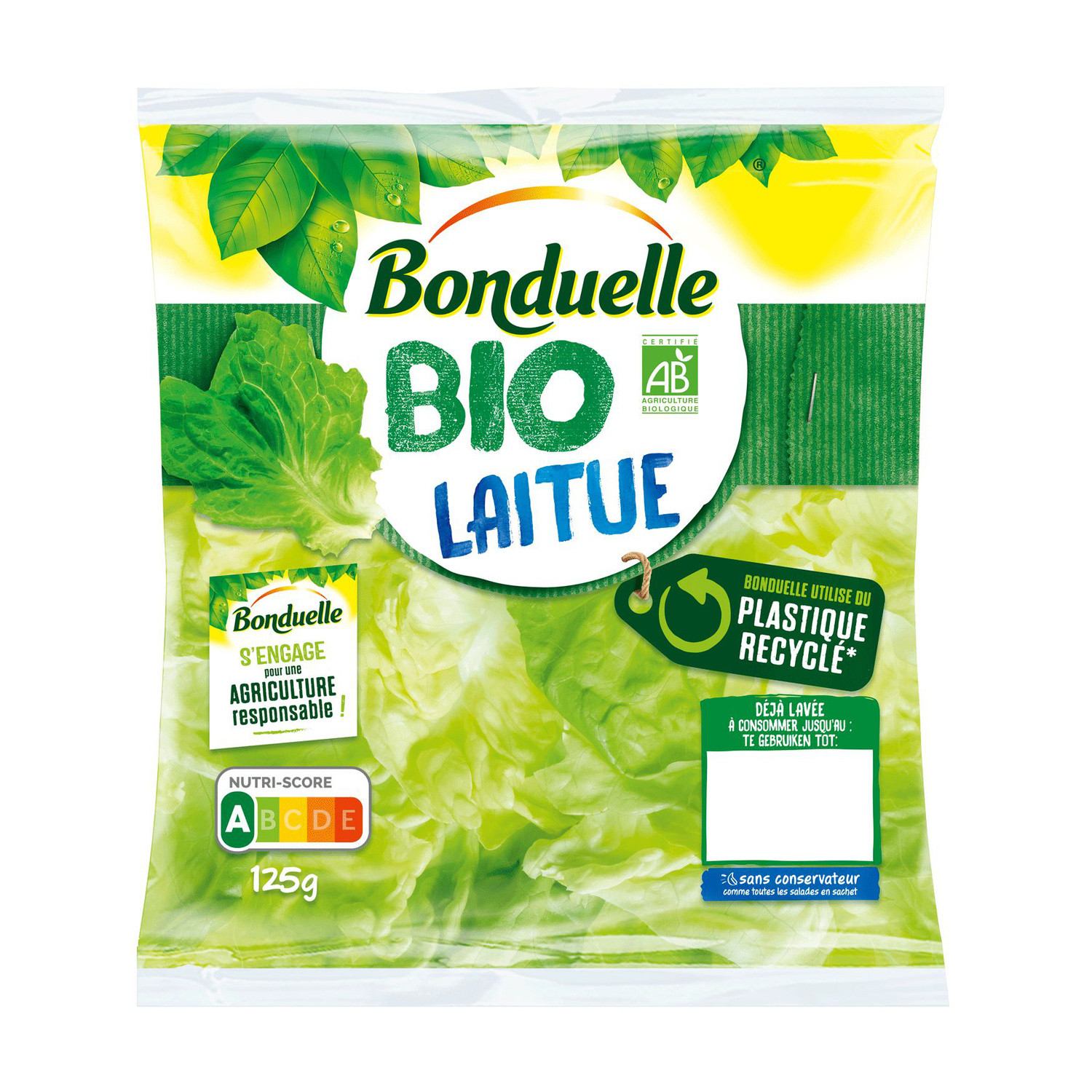 Salade Bio laitue BONDUELLE