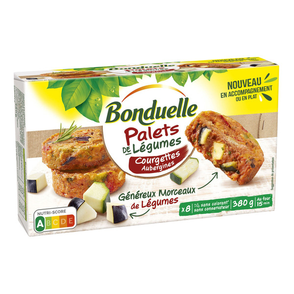  Palets de légumes surgelés code EAN 3083681141061 