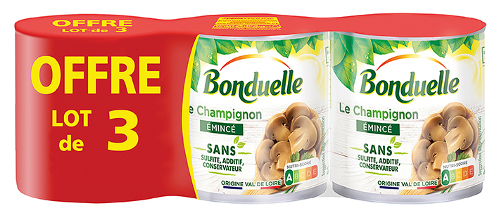 BONDUELLE CHAMPIGNONS code EAN 3083681145113 