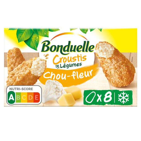 Croustis de légumes surgelés