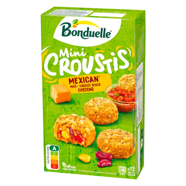  Mini Croustis Mexican Surgelés Bonduelle code EAN 3083681166811 