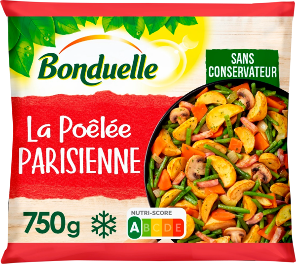  Poêlée Parisienne Surgelée Bonduelle code EAN 3083681174618 