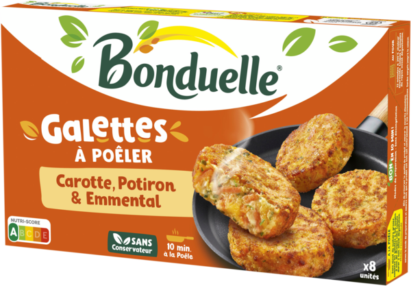  Galettes À Poêler Surgelées Bonduelle code EAN 3083681178050 