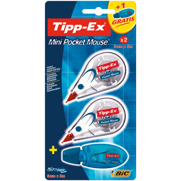 tipp-ex SUR LA GAMME DE CORRECTEURS code EAN 3086123233324 