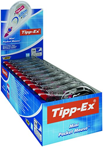 Tipp-Ex Mini Correcteur à sec roller Boîte de 10