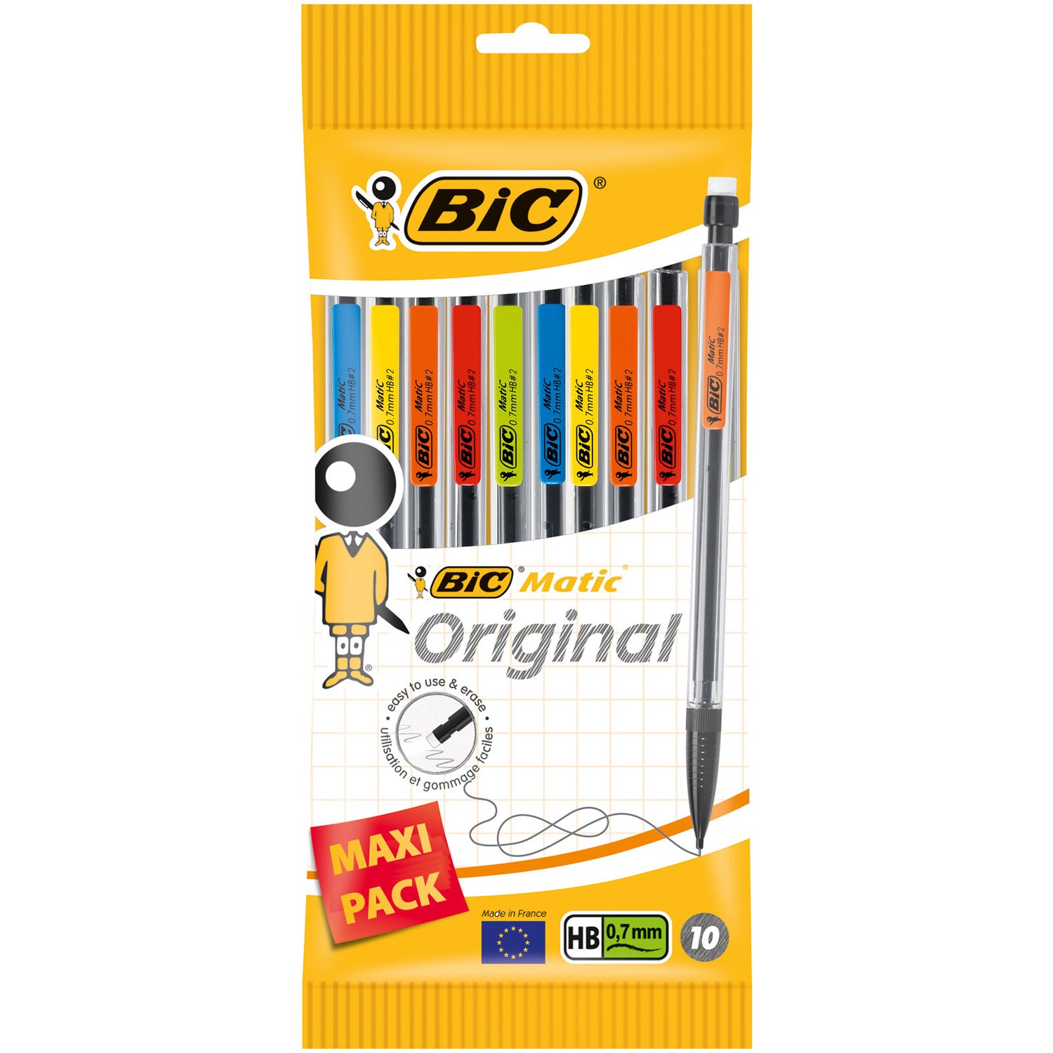 Porte-mines matic classic HB 0,7x10cm BIC
