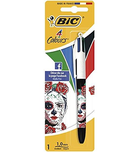 Stylo bille 4 couleurs 