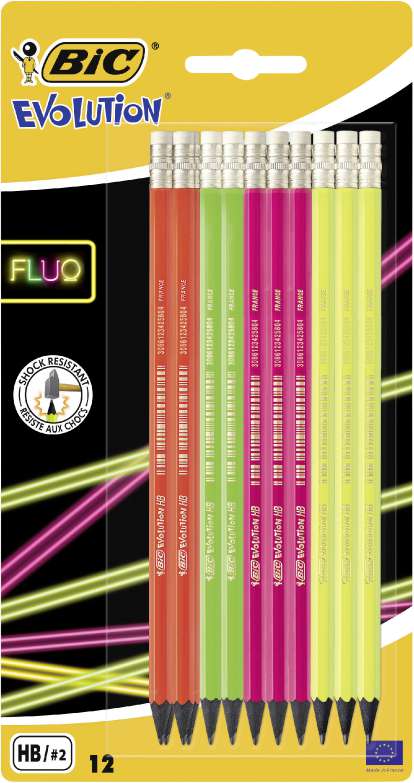 12 crayons graphite HB 