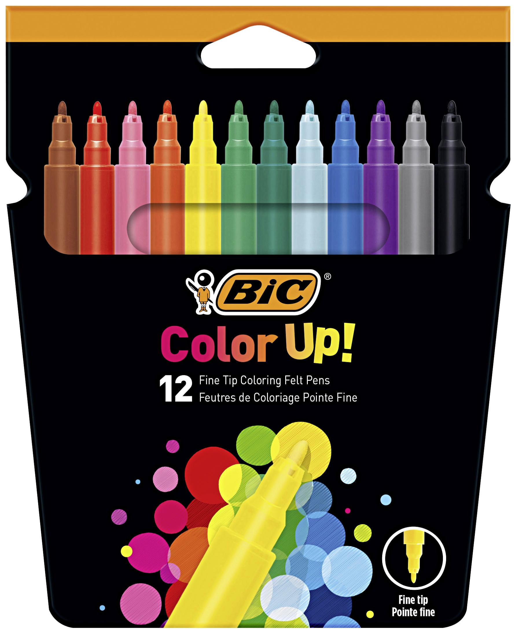 12 feutres de coloriage 