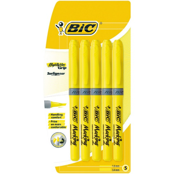 BIC Highlighter Grip Surligneurs  code EAN 3086123502840 