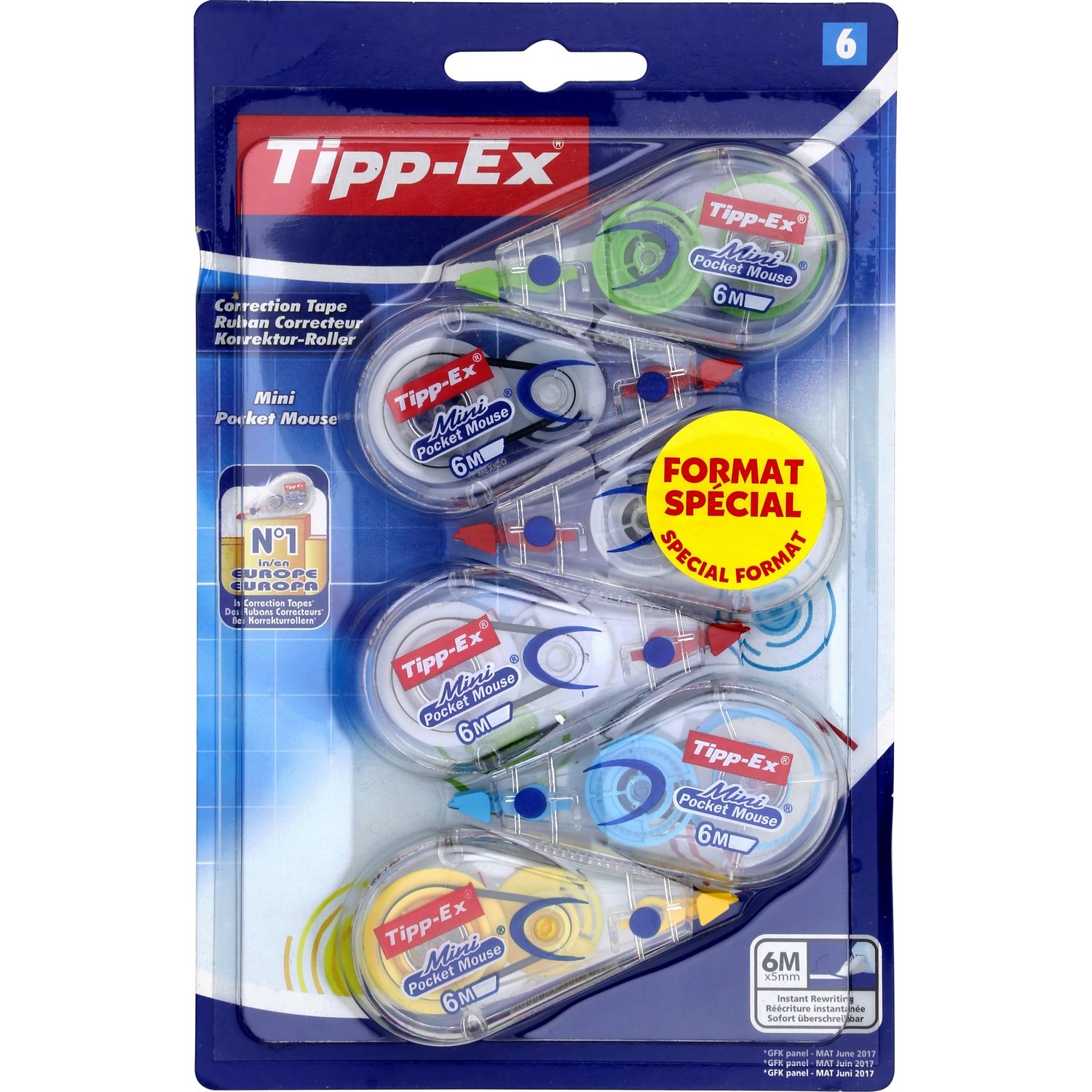 Rubans correcteurs Mini pocket mouse TIPP-EX