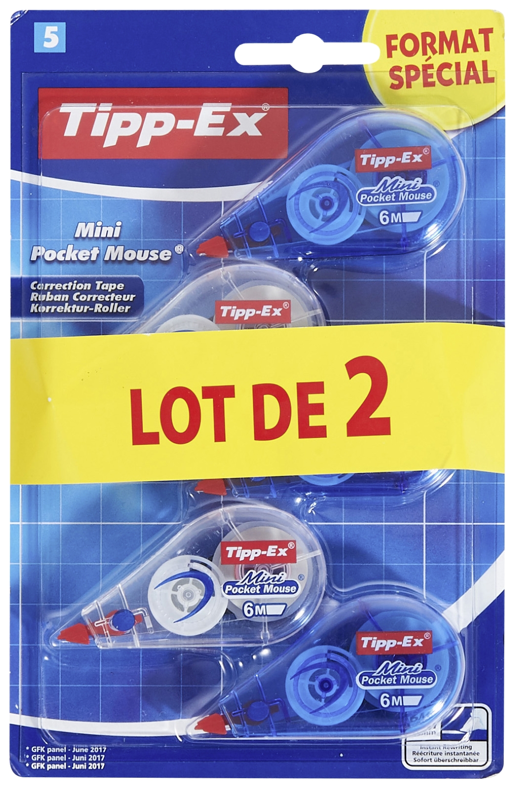 10 rollers de correction 