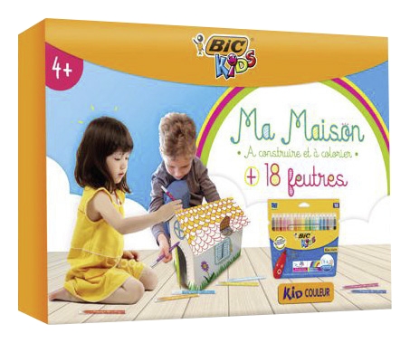 Ma maison à construire et à colorier 3086123525245 