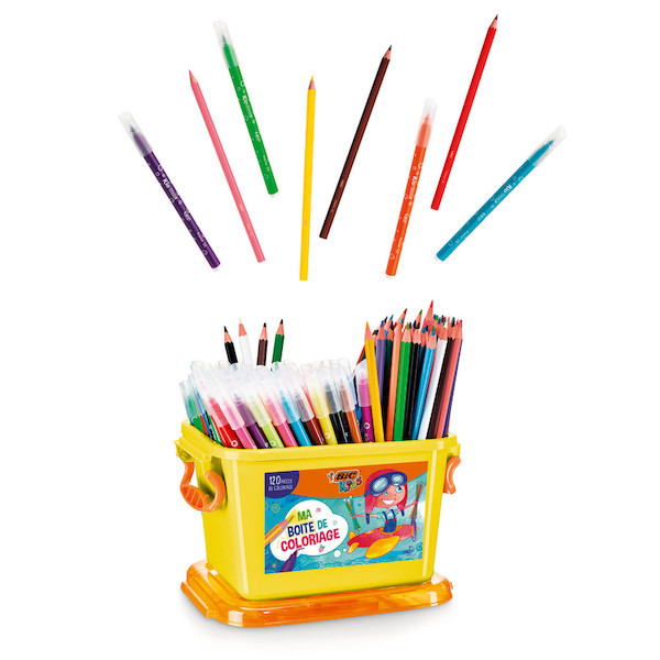 Boite de coloriage 120 pièces