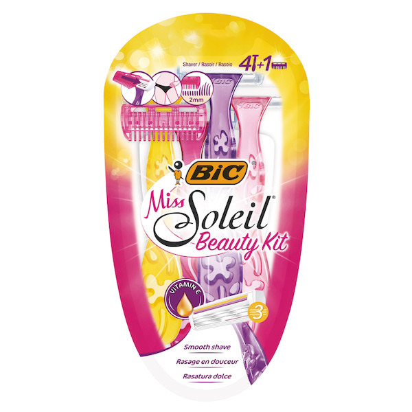 RASOIRS JETABLES MISS SOLEIL BEAUTY BIC