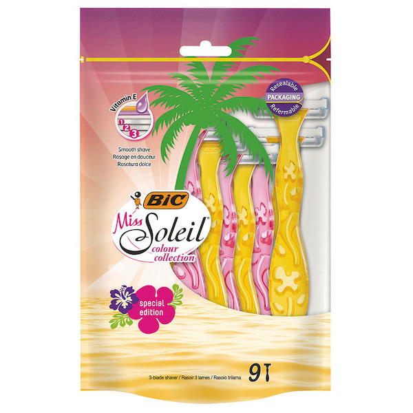 Rasoirs jetables Miss Soleil