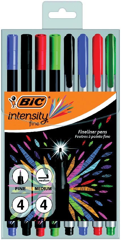 8 FEUTRES D’ÉCRITURE “INTENSITY”