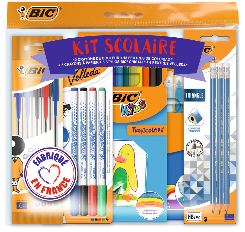 BIC KIT SCOLAIRE PRIMAIRE 100% MADE IN FRANCE BIC code EAN 3086123636828 