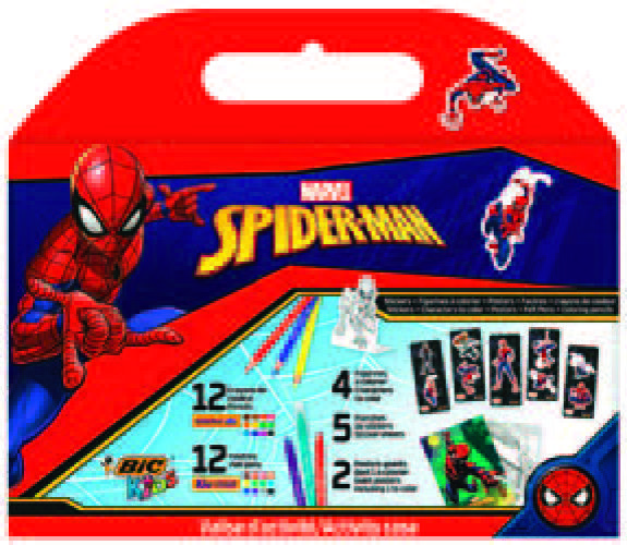 MON KIT À COLORIER SPIDER-MAN
