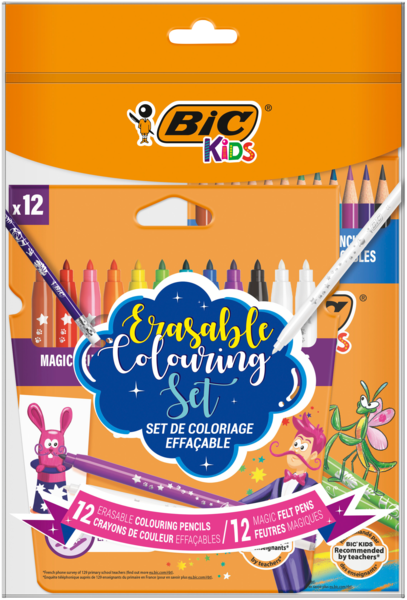 BIC KIDS SET DE COLORIAGE EFFACABLE 
 code EAN 3086123681439 