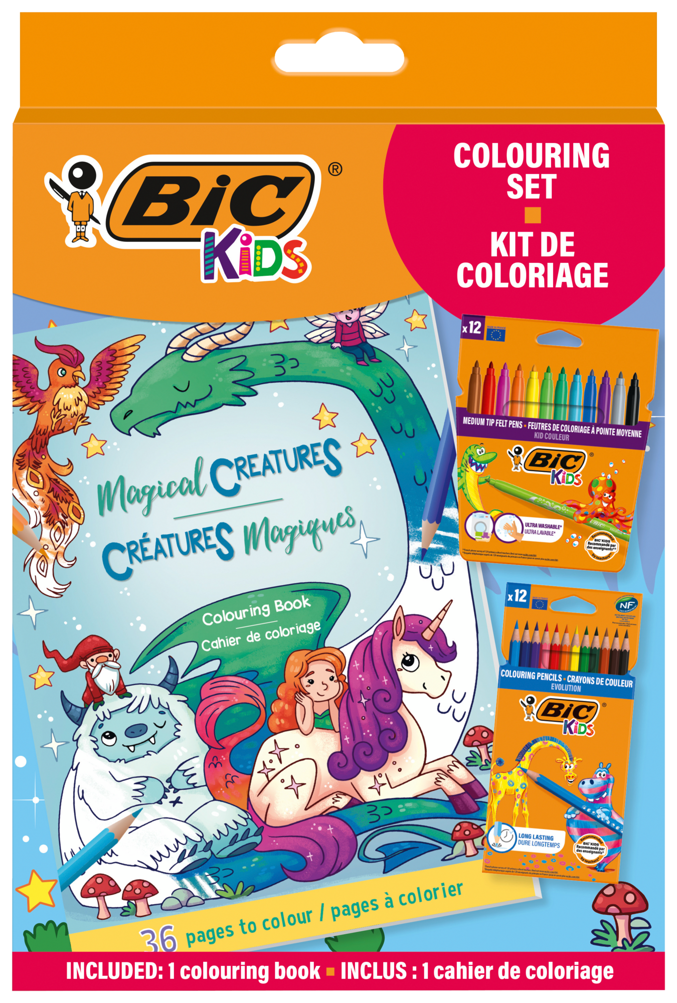 Kit de coloriage 3086123714359 BIC KIDS